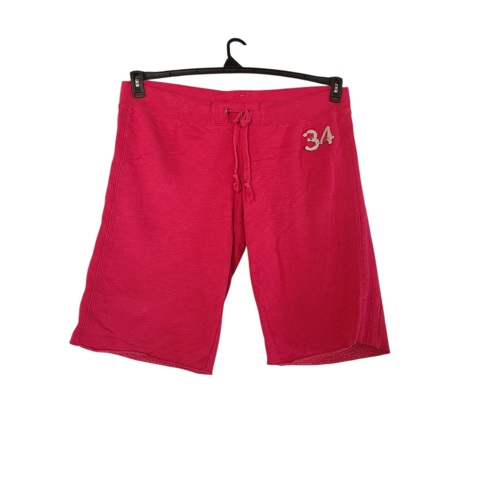 American Eagle Pink Fleece Sweat Shorts XXL Graphic 34 Lounge